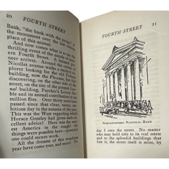 A J Russell Fourth Street 1st Ed. 1917 1st Ed HB Minneapolis MN Signed Inscribed - Picture 8 of 12